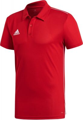 ADIDAS Fußball - Teamsport Textil - Poloshirts Core 18 ClimaLite Poloshirt Dunkel in rot