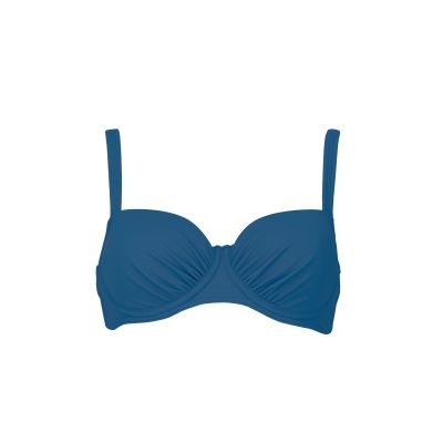 Mix&Match Bikini Top in blau