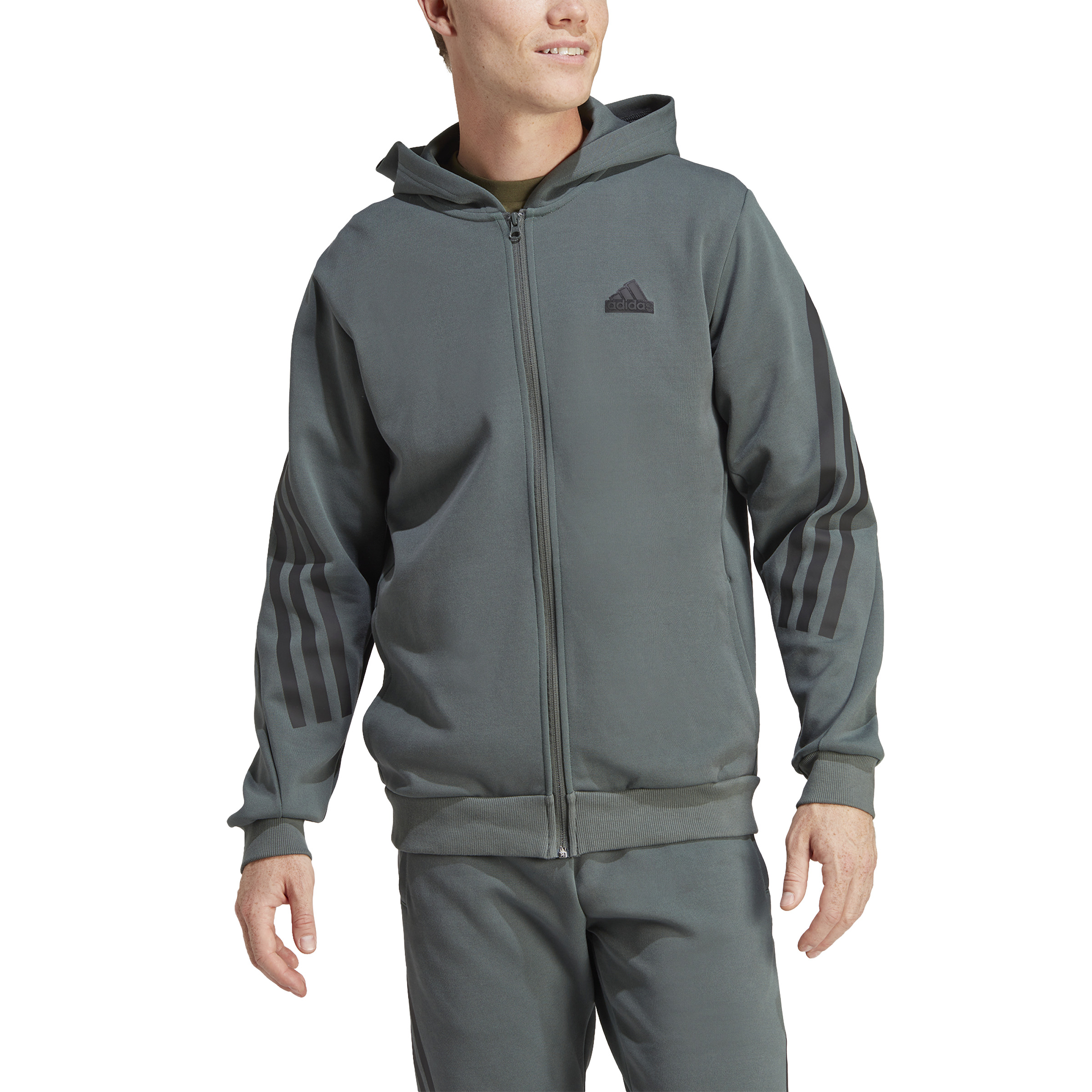 ADIDAS M FI 3S FZ - Unterjacken (Strick etc.) - Artikelnummer 