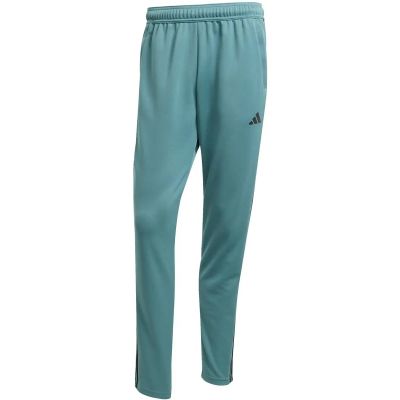 Herren Sporthose Train Essentials 3-Streifen in grau
