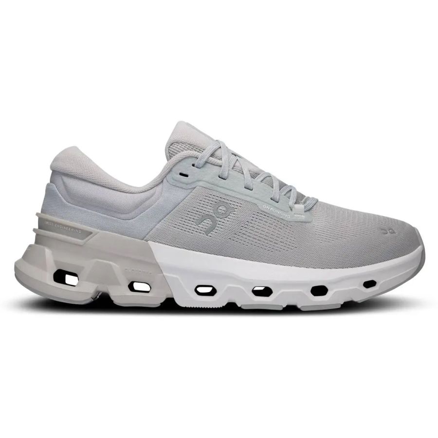 On Herren Weiß Laufschuhe Cloudflyer 5, Gr. 42,5Eu - Bild 2