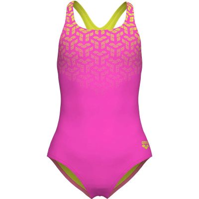 Kinder Schwimmanzug GIRL`S KIKKO V SWIMSUIT SWIM PRO BACK in pink