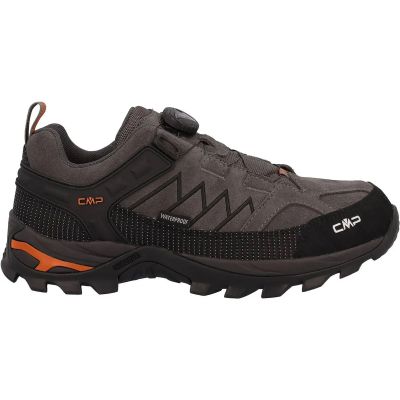 Herren Trekkinghalbschuhe RIGEL LOW FITGO TREKKING SHOES WP in schwarz