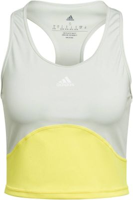 ADIDAS Damen Shirt TRN HIIT CRO TK in grau