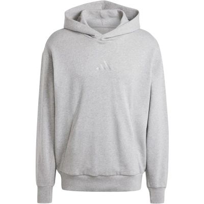 Herren Kapuzensweat ALL SZN French Terry in silber