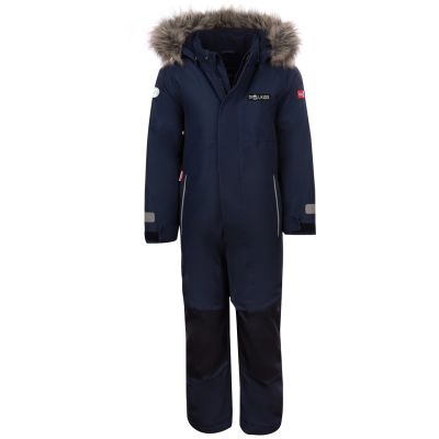 Kids Kirkenes Snowsuit in blau