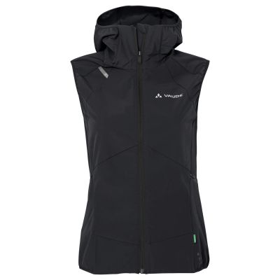 Wo Scopi Vest, black/white, 38 in schwarz