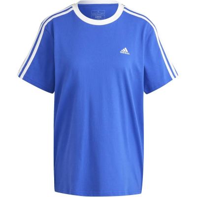 Damen Shirt Essentials 3-Streifen in blau