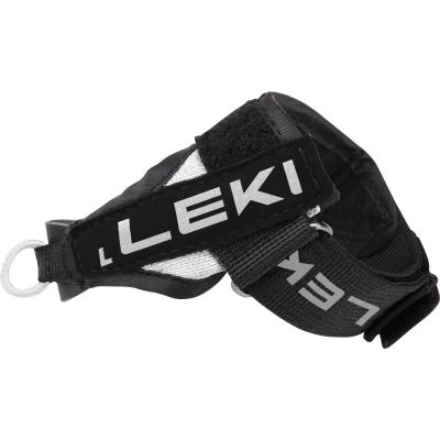 Langlauf-Skistöcke Shark Strap in schwarz