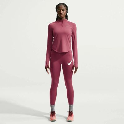 Damen T-Shirt W NK TEMPO DF HZ TP in weiß