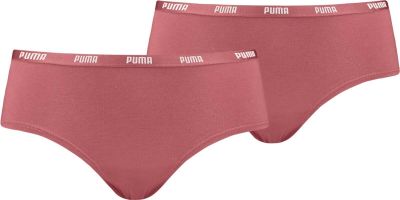 PUMA Damen Unterhose WOMEN HIPSTER 2P HANG in pink