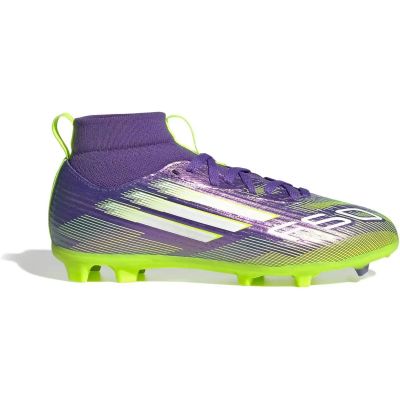 Kinder Fussball-Rasenschuhe F50 League FG/MG in lila