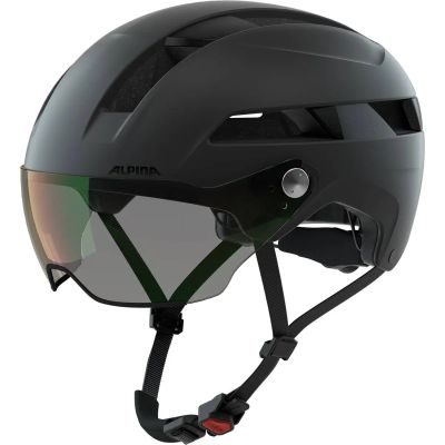 ALPINA Herren Helm SOHO VISOR V in schwarz