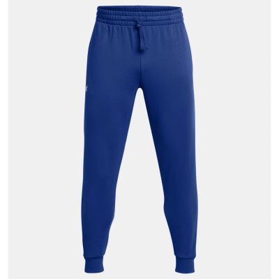 UA Rival Fleece Joggers in blau