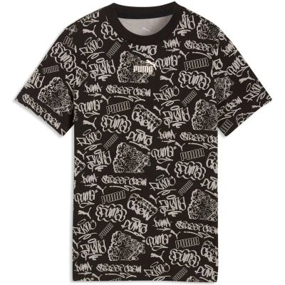 Kinder Shirt MID90s AOP Tee B in grau