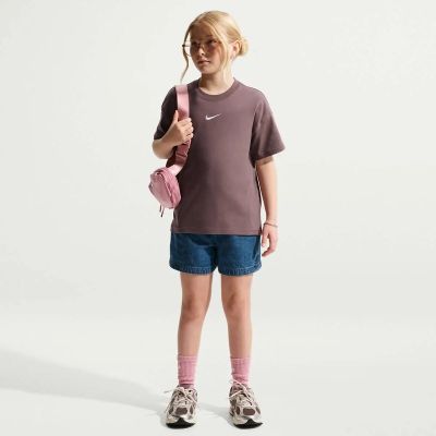 Kinder Unterjacke G NSW TEE BOY ESSNTL LBR in pink