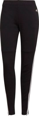 adidas Damen Sportswear 3-Streifen Skinny Hose in schwarz
