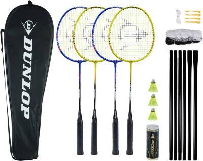 DUNLOP Badmintonset NITRO-STAR SSx 1.0 4 PLAYER SE in pink