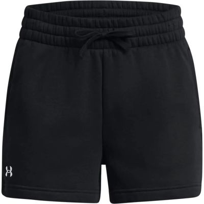 Damen Shorts RIVAL FLEECE SHORT in schwarz