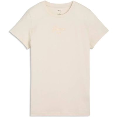 Damen Shirt ESS SCRIPT Tee in pink