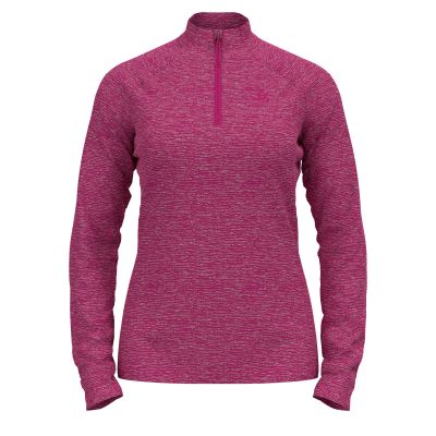Mid layer 1/2 zip SESVENNA in rosa