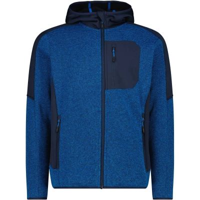Herren Kapuzensweat MAN JACKET FIX HOOD in blau