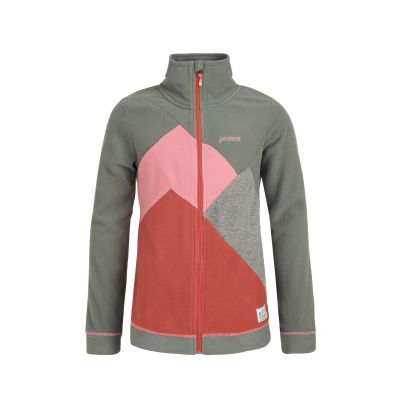 PRTANNELOT JR full zip top in grün