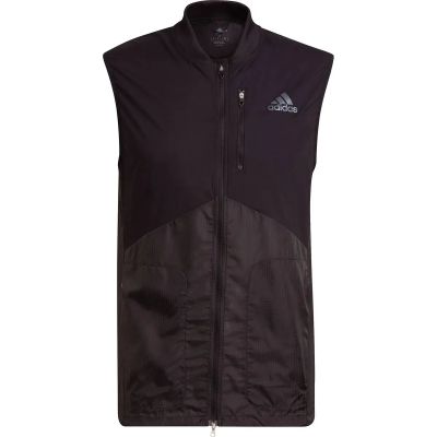 adidas Herren Adizero Weste in schwarz
