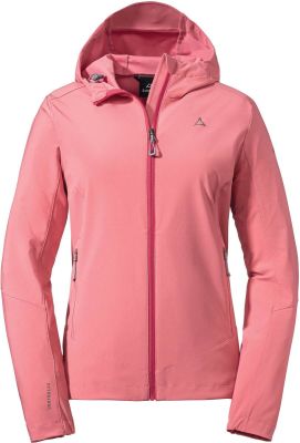 SCHÖFFEL Damen Schlupfjacke Softshell Jacket Tonion L in pink