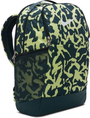 NIKE Rucksack NK BRSLA M BKPK - 9.5 CAT AOP in grün