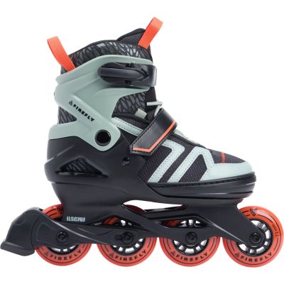 Kinder Inlineskates Ki.-Inline-Skate ILS II C76 J in 901 green smoke/orange d