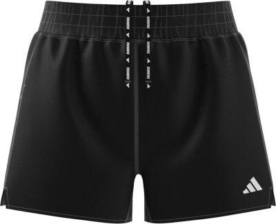 ADIDAS Damen Shorts Own the Run (Länge 4 Zoll) in schwarz
